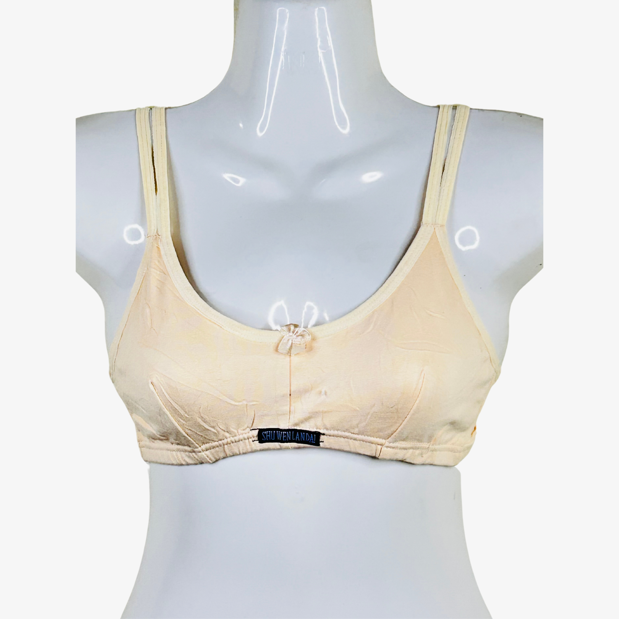 Feminique Seamless Double Shoulder Strap Bra Blouse